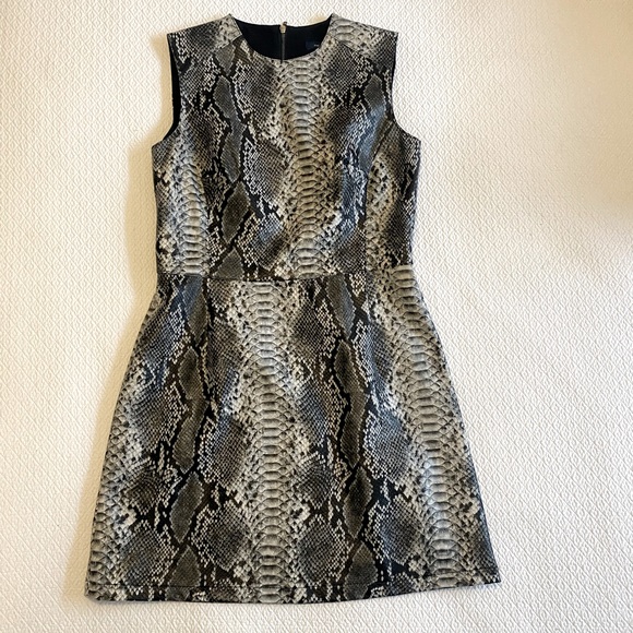 French Connection Snake Print Sleeveless MiniDress - Picture 8 of 16